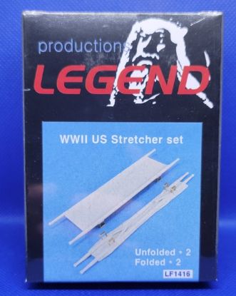 Picture of 1/35 WWII US Stretcher set (Unfolded*2/Folded*2) - Legend Productions LF1416