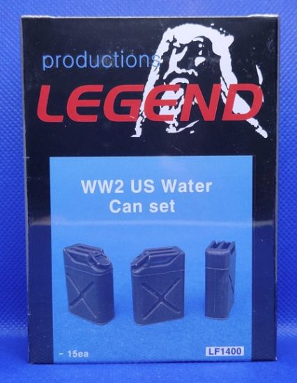 Picture of 1/35 WWII US Water Can set (15ea) - Legend Productions LF1400