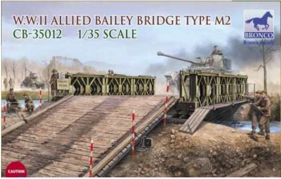 Picture of 1/35 WWII Allied Bailey Bridge Type M2 - Bronco Model CB35012