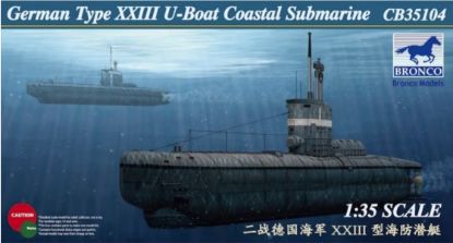 Picture of 1/35 German U- XXIII Coastal Submarine - Bronco Model CB35104