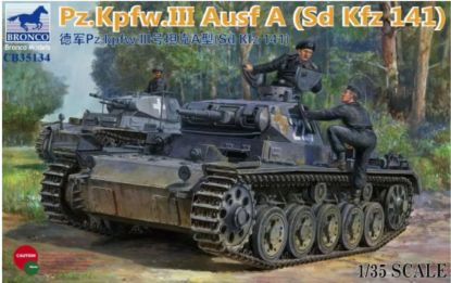Picture of 1/35 Panzerkampfwagen III Ausf. A (Sd Kfz 141) - Bronco Model CB35134