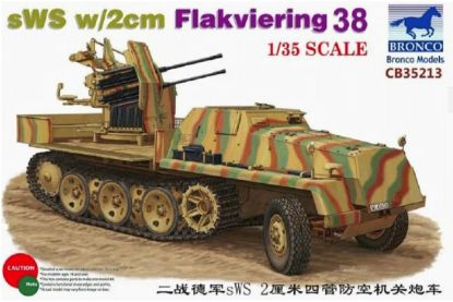 Picture of 1/35 sWS w/2cm Flakviering 38 - Bronco Model CB35213
