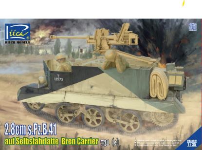 Picture of 1/35 2.8cm s.Pz.B.41 auf Selbsfahrlafette Bren Carrier 731(e) - Riich Models RV35031