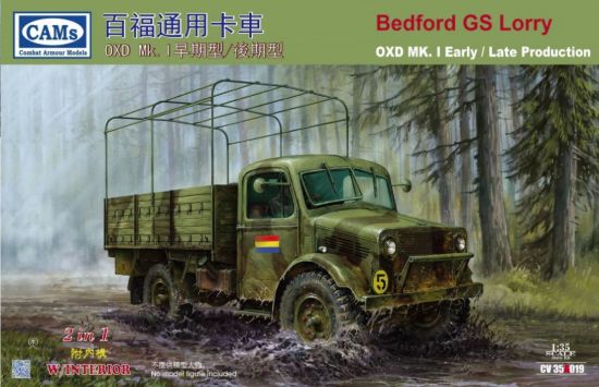 Picture of 1/35 Bedford GS Lorry OXD Mk.I Early / Late Production (With interior) 2 in 1 (Combat Armour Models) - Riich Models CV35A019