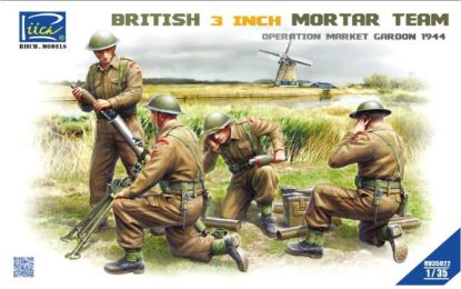 Picture of 1/35 British 3 inch Mortar Team set (North West Europe) - Riich Models RV35022