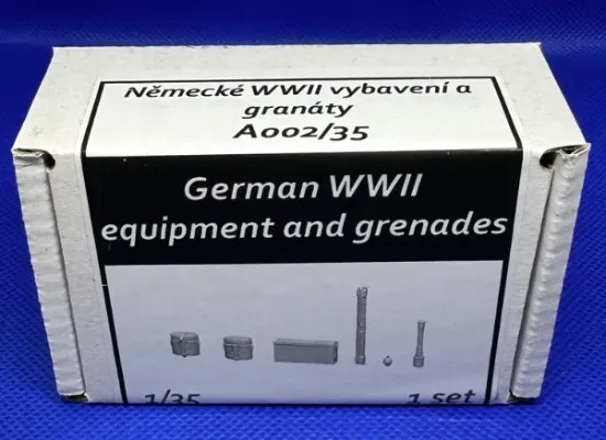 Picture of 1/35 German WWII equipment and grenades - Firma49 A002/35