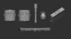 Picture of 1/35 German WWII equipment and grenades - Firma49 A002/35