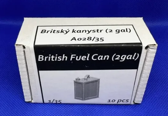 Picture of 1/35 British Fuel Can (2 gal) - Firma49 A028/35