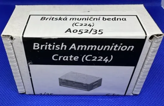 Picture of 1/35 British Ammunition Crate (C224) - Firma49 A052/35