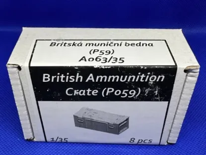Picture of 1/35 British Ammunition Crate (P59) - Firma49 A063/35