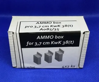 Picture of 1/35 AMMO Box 3.7 cm KwK 38(t) - Firma49 A085/35
