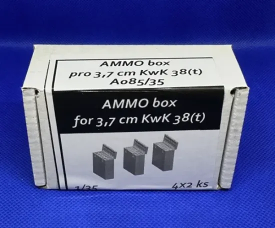 Picture of 1/35 AMMO Box 3.7 cm KwK 38(t) - Firma49 A085/35