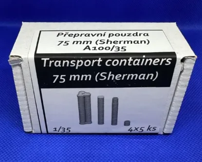 Picture of 1/35 Transport containers 75 mm (Sherman) - Firma49 A100/35