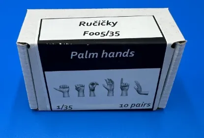 Picture of 1/35 Palm hands (new) - Firma49 F005/35