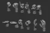 Picture of 1/35 Palm hands (new) - Firma49 F005/35
