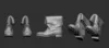 Picture of 1/35 German jackboots - Firma49 F009/35