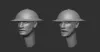 Picture of 1/35 Headers with British helmet MK1 - Firma49 F017/35