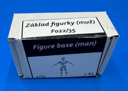 Picture of 1/35 Figure base (male) - Firma49 F022/35