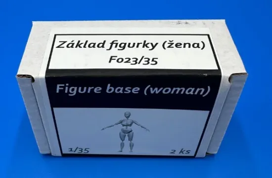 Picture of 1/35 Figure base (woman) - Firma49 F023/35