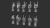 Picture of 1/35 Hands - gestures - Firma49 F028/35