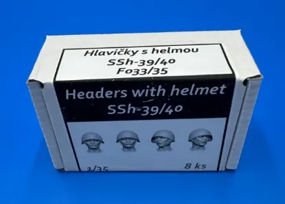 Picture of 1/35 Headers with helmet SSh-39/40 - Firma49 F033/35