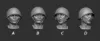 Picture of 1/35 Headers with helmet SSh-39/40 - Firma49 F033/35