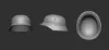 Picture of 1/35 German helmet M35/40 (Stahlhelm) (detail) + decals - Firma49 H013/D