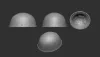 Picture of 1/35 British tank helmet (detail) - Firma49 H024/35