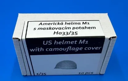 Picture of 1/35 US helmet M1 with camouflage cover - Firma49 H033/35