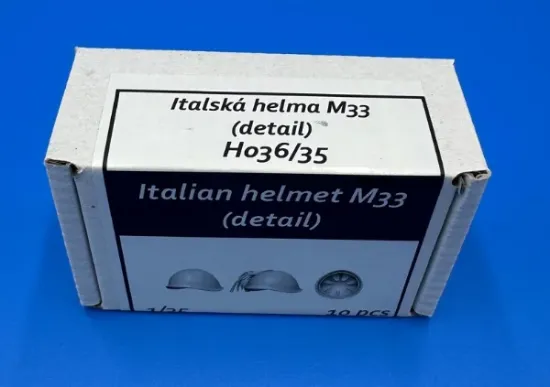 Picture of 1/35 Italian helmet M33 (detail) - Firma49 H036/35