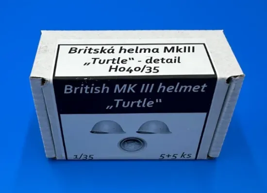 Picture of 1/35 British Mk III helmet "Turtle“ - detail - Firma49 H040/35