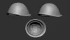 Picture of 1/35 British Mk III helmet "Turtle“ - detail - Firma49 H040/35
