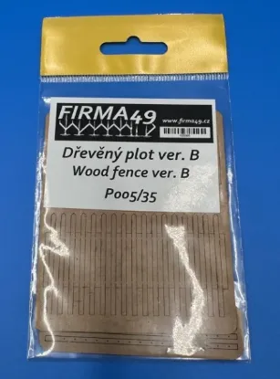 Picture of 1/35 Wood fence, ver.B - 1/35 - Firma49 P005/35