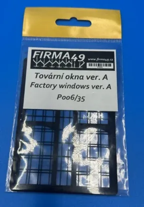 Picture of 1/35 Factory windows, ver.A - 1/35 - Firma49 P006/35
