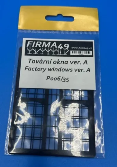 Picture of 1/35 Factory windows, ver.A - 1/35 - Firma49 P006/35