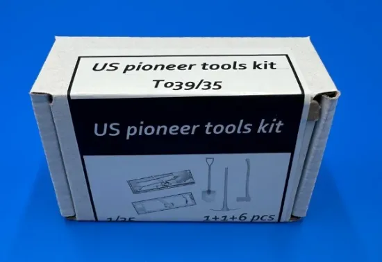 Picture of 1/35 US pioneer tools kit - Firma49 T039/35