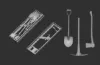 Picture of 1/35 US pioneer tools kit - Firma49 T039/35