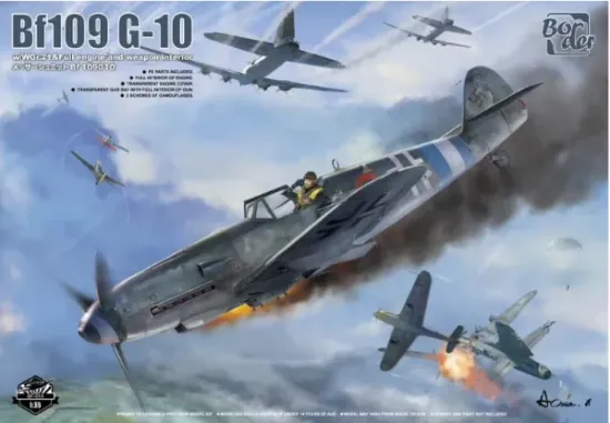 Picture of 1/35 BF109 G-10 - Border BF-013