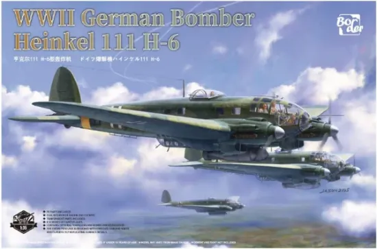 Picture of 1/35 Heinkel He 111 H-6 - Border BF-018