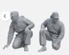 Picture of 1/35 AKAGI IJN Carrier Crew Pilots & Officers - Border BR-006