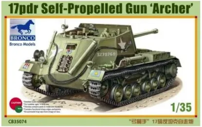 Picture of 1/35 17pdr Self-Propelled Gun ‘Archer’ - Bronco Model CB35074