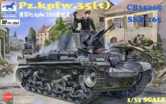 Picture of 1/35 German Pz.Kpfw. 35(t) Light Tank - Bronco Model CB35065
