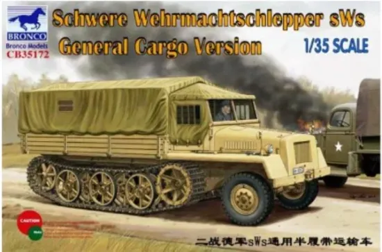Picture of 1/35 German sWs General Cargo Version - Bronco Model CB35172