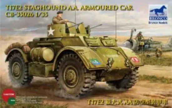 Picture of 1/35 T17E2 Staghound A.A.Armoured Car - Bronco Model CB35026
