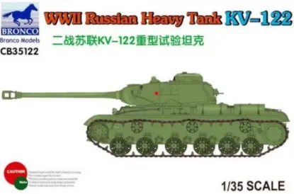 Picture of 1/35 WWII Russian Heavy Tank KV-122 - Bronco Model CB35122