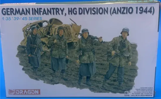 Picture of 1/35 GERMAN INFANTRY HG DIV ANZIO 1944 - Dragon Models 6158