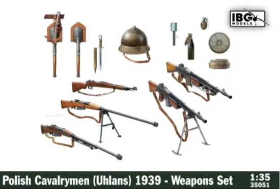 Picture of 1/35 Polish Cavalrymen (Uhlans) 1939 - Weapons Set -  - IBG 35051