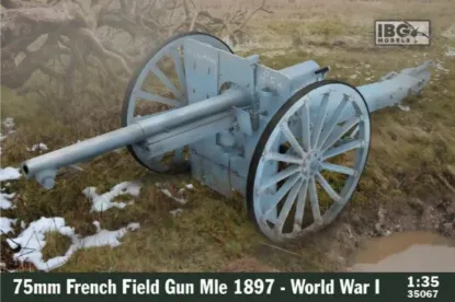 Picture of 1/35 75mm French Field Gun Mle 1897 - World War I -  - IBG 35067