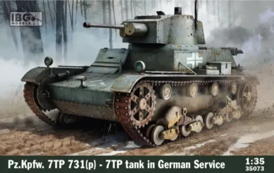 Picture of 1/35 Pz.Kpfw. 7TP 731(p) - 7TP tank in German Service - - IBG 35073