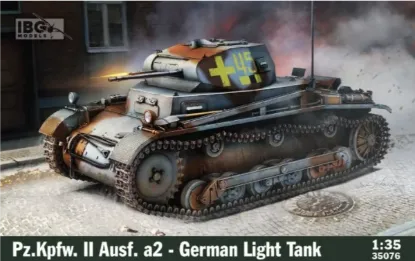Picture of 1/35 Pz.Kpfw. II Ausf. A2 - German Light Tank -   - IBG 35076